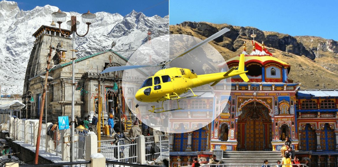 Badrinath & Kedarnath Yatra package by helicopter