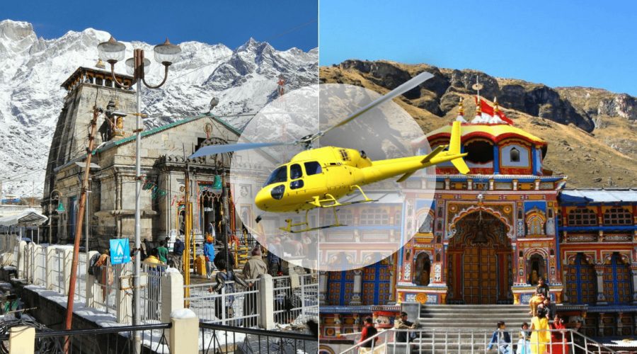 Badrinath & Kedarnath Yatra package by helicopter