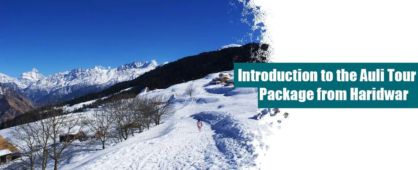 Introduction to the Auli Tour Package from Haridwar