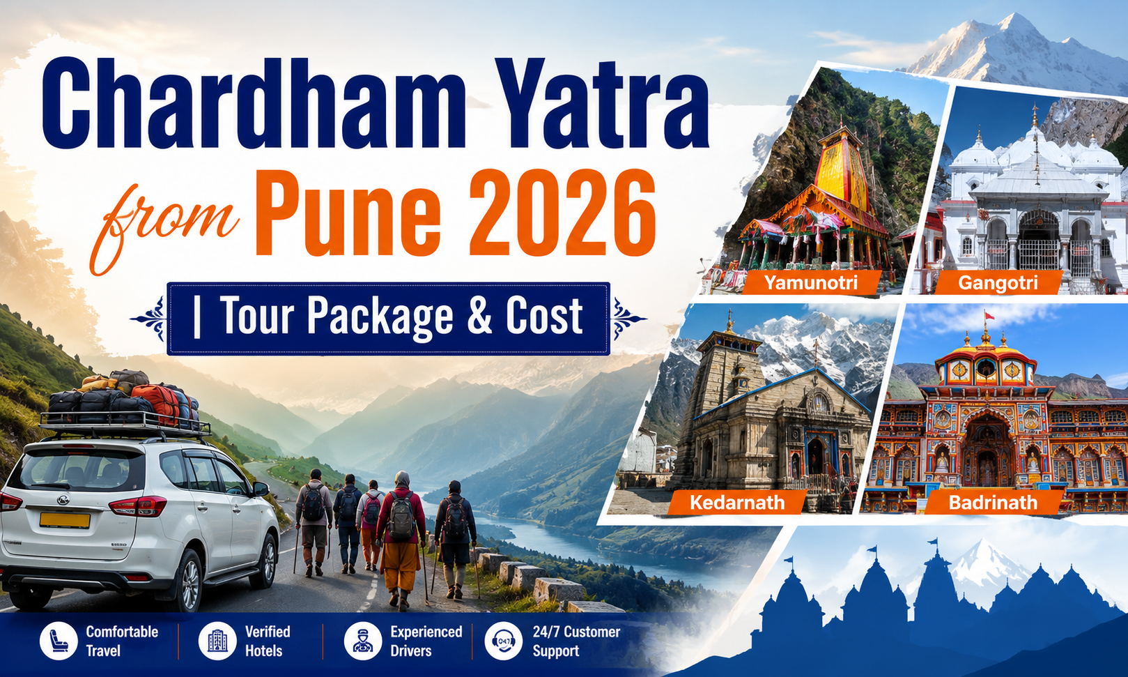 chardham yatra from pune​